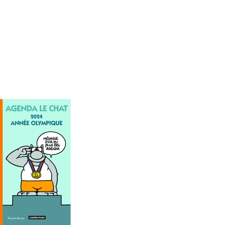 Le Chat - Mini-agenda Le Chat 2024 - Philippe Geluck - CASTERMAN