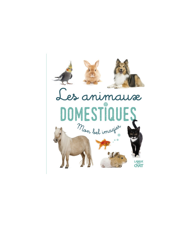 Mon bel imagier - Les animaux domestiques - Collectif Collectif,  Collectif - LANGUE AU CHAT