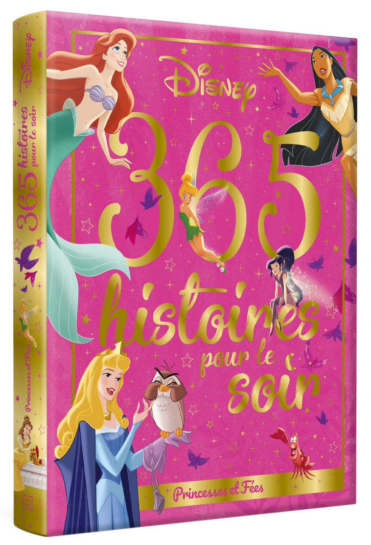 DISNEY PRINCESSES - 365 Histoires pour le soir - Princesses et Fées -  Collectif - DISNEY HACHETTE