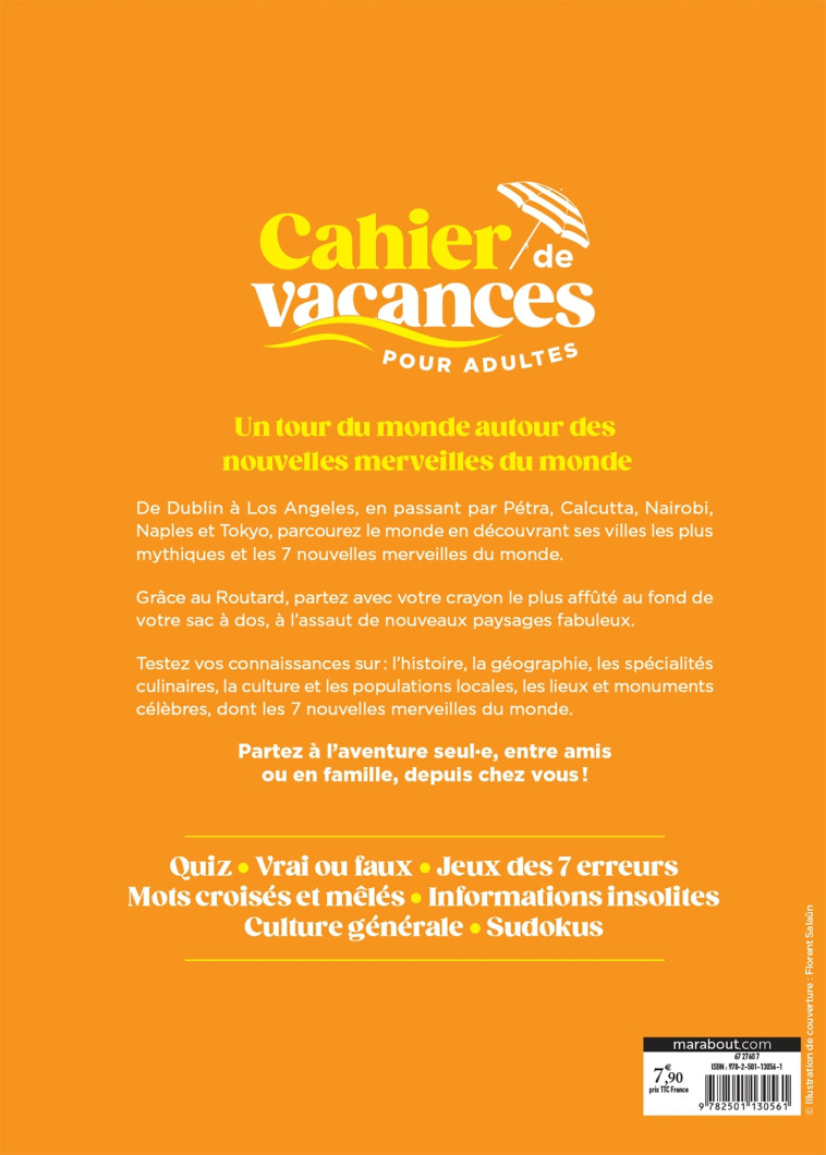 Cahier de vacances - Le Routard - Nicole Masson,   - MARABOUT