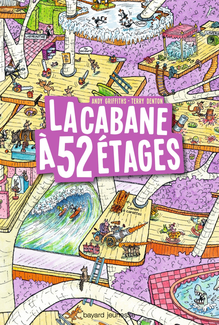 La cabane à 13 étages, Tome 04 - Andy Griffiths, Terry Denton, Samir Senoussi - BAYARD JEUNESSE