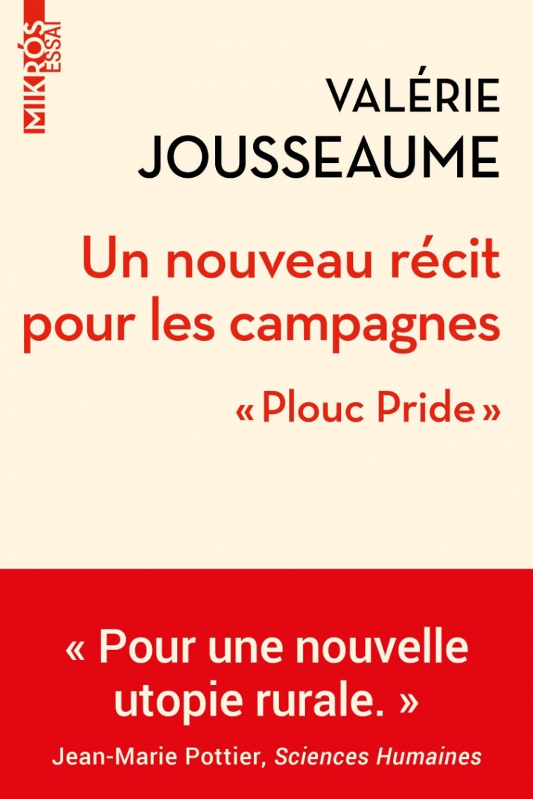 Un nouveau récit pour les campagnes - "Plouc Pride" - Valérie JOUSSEAUME - DE L AUBE