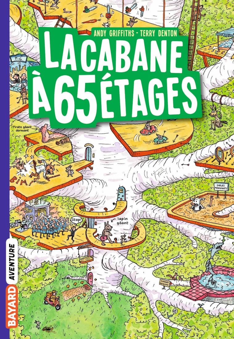 La Cabane à 13 étages poche , Tome 05 - Andy Griffiths, Terry Denton, Samir Senoussi - BAYARD JEUNESSE