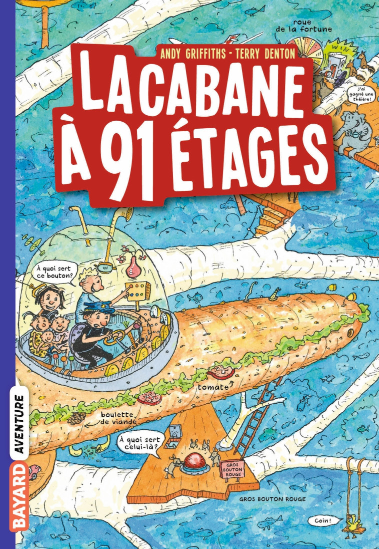 La Cabane à 13 étages poche , Tome 07 - Andy Griffiths, Terry Denton, Samir Senoussi - BAYARD JEUNESSE