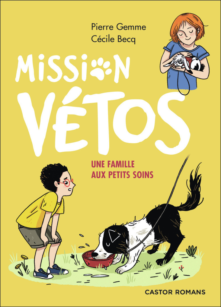 Mission vétos - Une famille aux petits soins - Pierre Gemme, Cécile Becq - PERE CASTOR