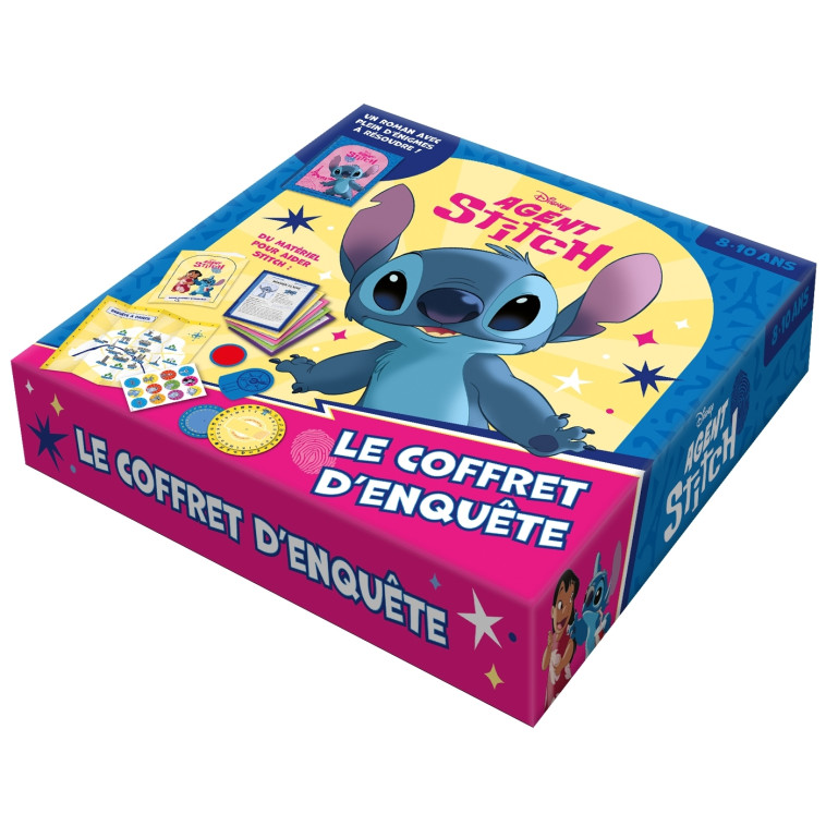 STITCH - Le coffret d'enquête de l'Agent Stitch - Disney - XXX - DISNEY HACHETTE