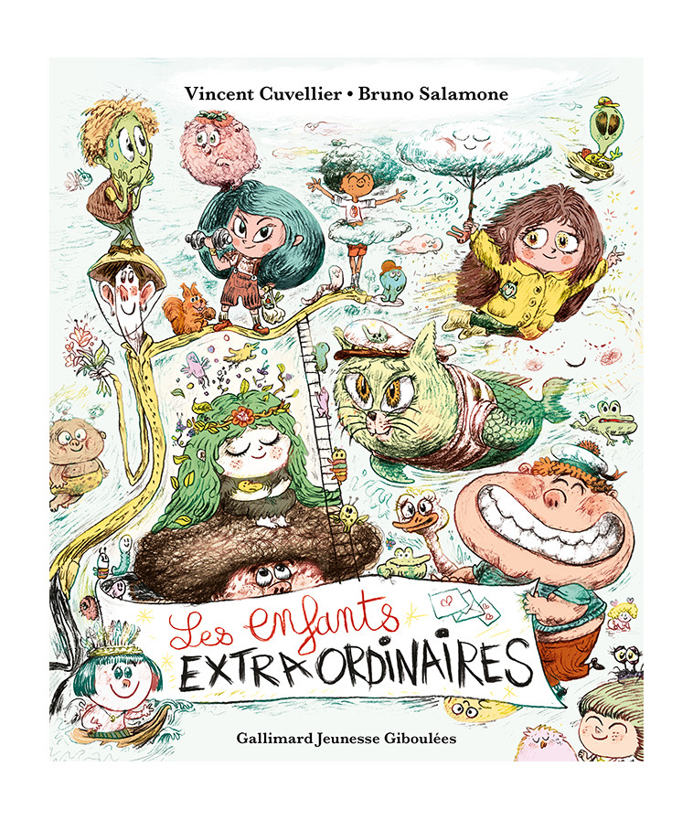 Les enfants extraordinaires - Vincent Cuvellier, Bruno Salamone - GALL JEUN GIBOU