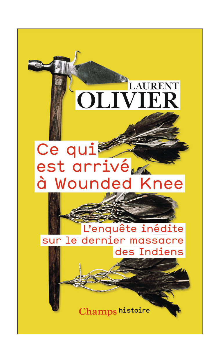 Ce qui est arrivé à Wounded Knee - Laurent Olivier - FLAMMARION