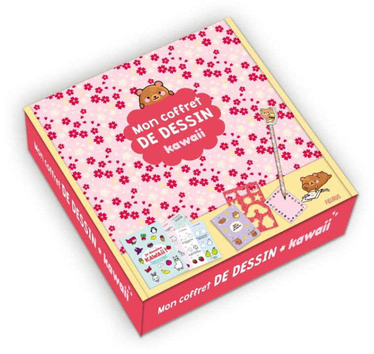 Mon coffret de dessin kawaii - Collectif Collectif, Mayumi Jezewski,  Collectif - FLEURUS