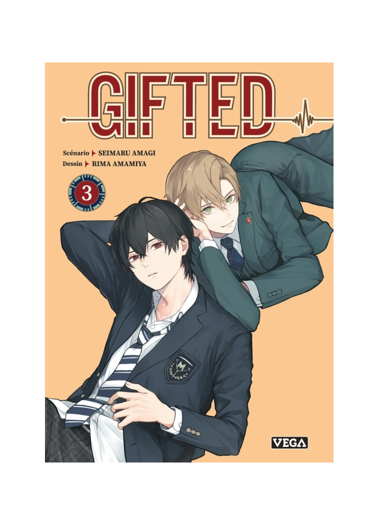 Gifted - Tome 3 -  Amagi Seimaru,  Amamiya Rima - VEGA DUPUIS