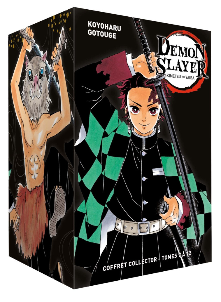 Coffret Demon Slayer T07 à T12 - Koyoharu Gotouge - PANINI