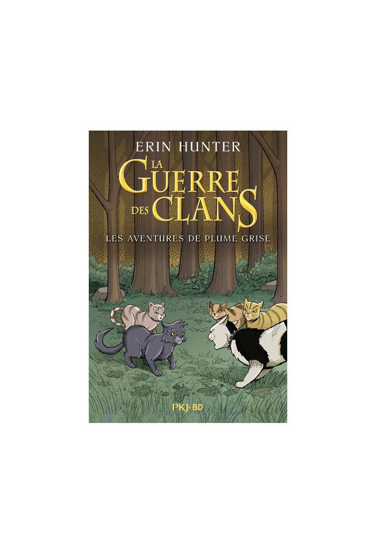 La guerre des clans illustrée - Les aventures de Plume Grise - Erin Hunter, Aude Carlier - POCKET JEUNESSE