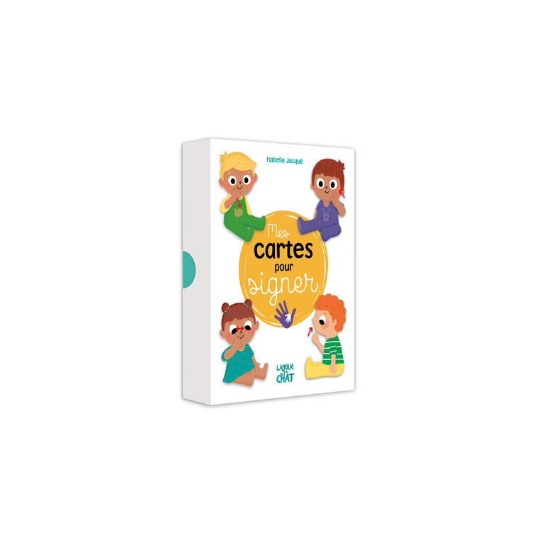 Mes cartes pour signer - Isabelle Jacqué, Collectif Collectif,  Collectif - LANGUE AU CHAT