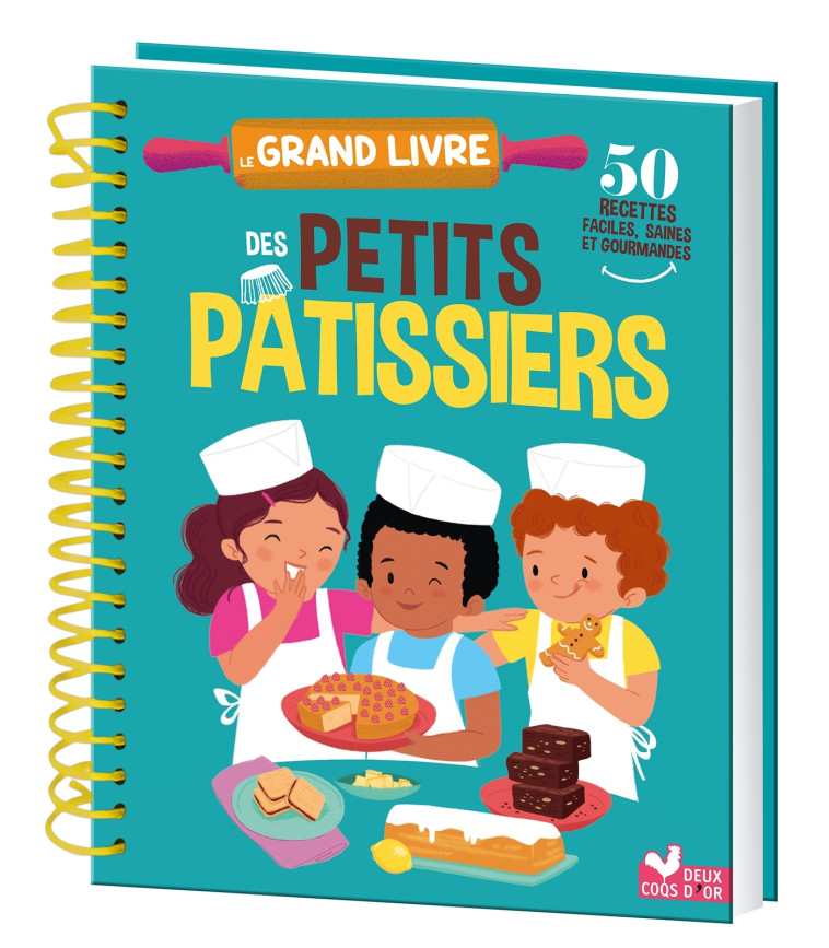 Le grand livre des petits pâtissiers - Marie Pourrech, Solenne & Thomas Solenne & Thomas,  Solenne & Thomas - DEUX COQS D OR