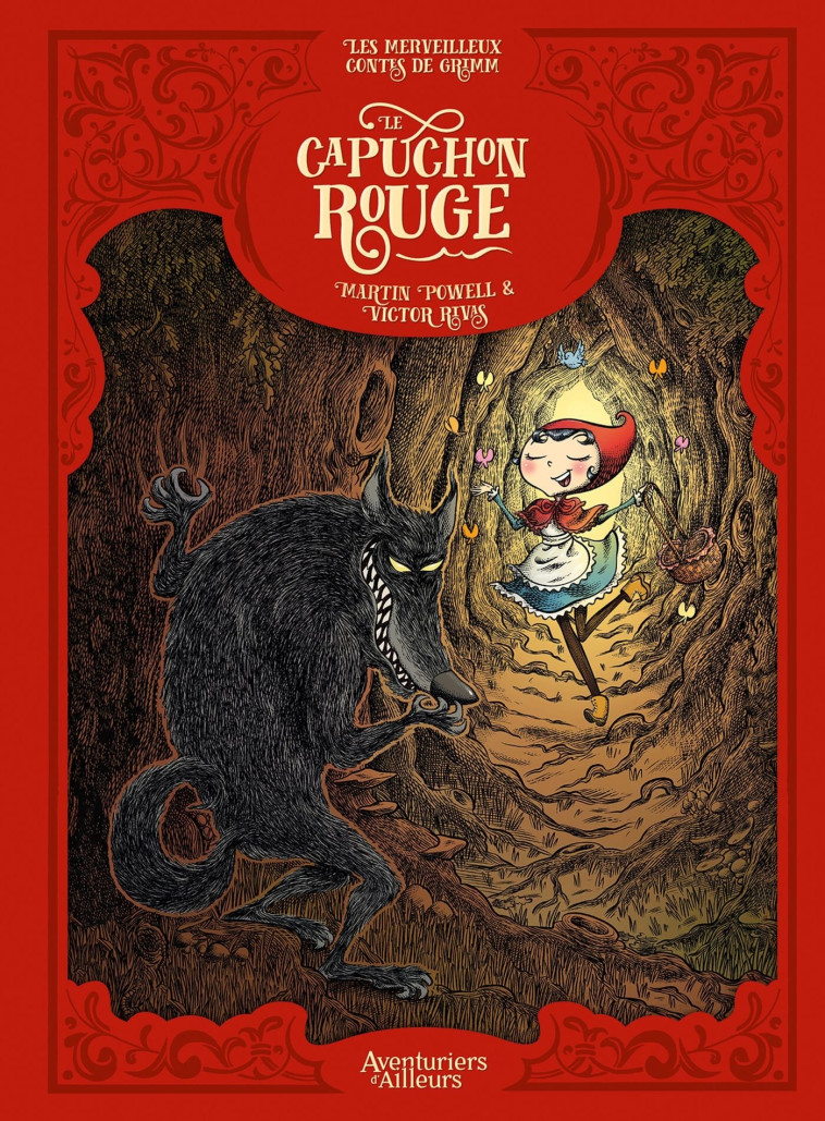 Les Merveilleux Contes de Grimm - Le capuchon rouge - Alexander Utkin, Martin Powell, Victor Rivas - AVENTURIERS AIL