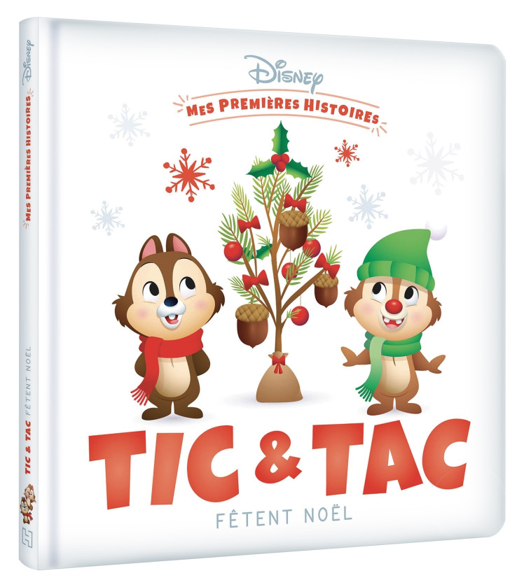 DISNEY - Mes Premières Histoires - Tic et Tac fêtent Noël -  Collectif - DISNEY HACHETTE