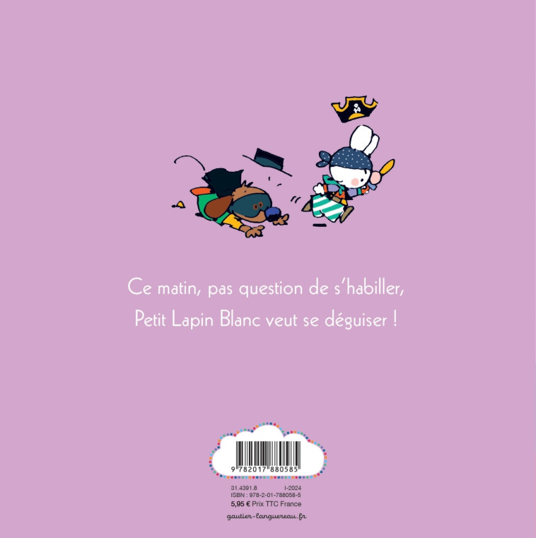 Petit Lapin Blanc se déguise - Marie-France Floury, Fabienne Boisnard - GAUTIER LANGU.