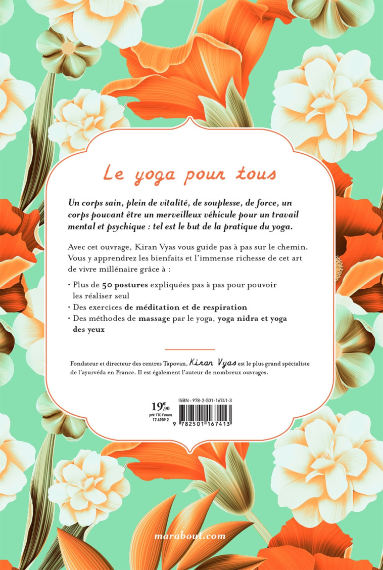 Le grand guide du yoga - Kiran Vyas - MARABOUT