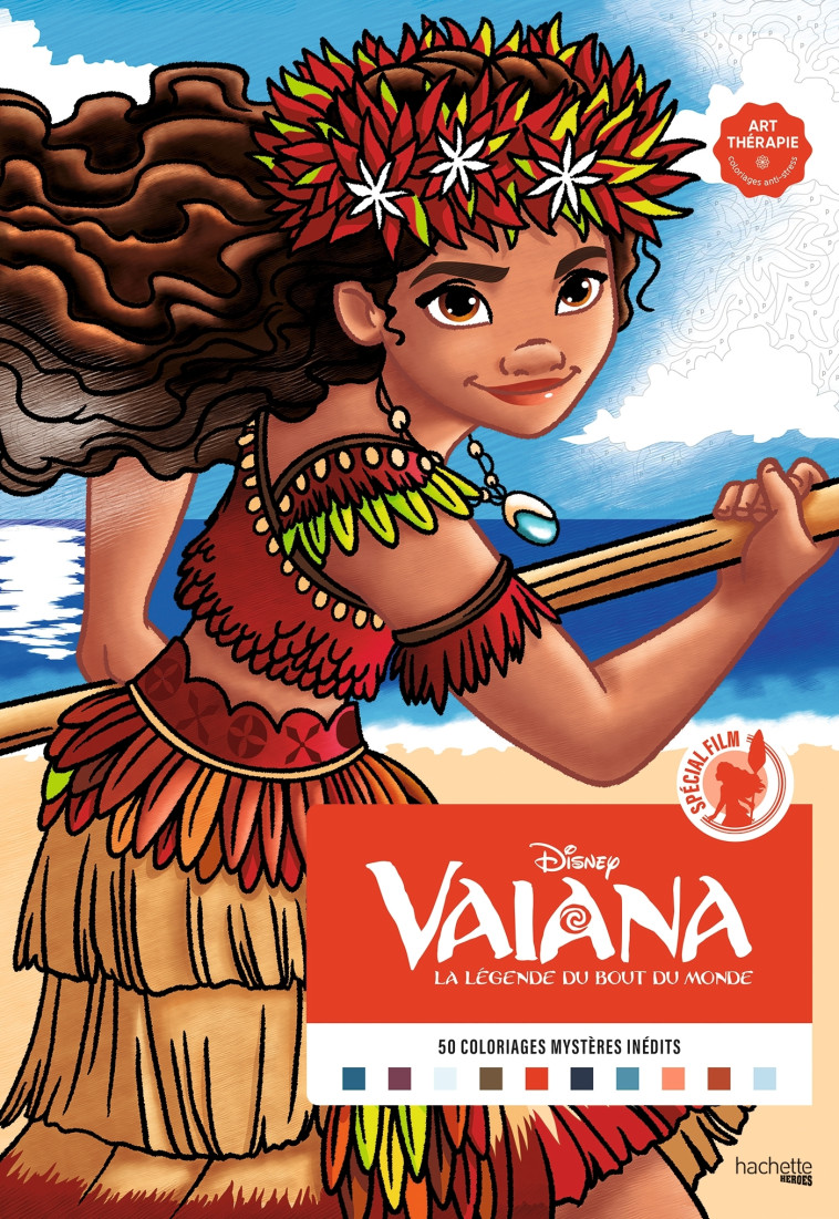 Coloriages mystères Disney - Spécial Film : Vaiana - Alexandre Karam - HACHETTE HEROES