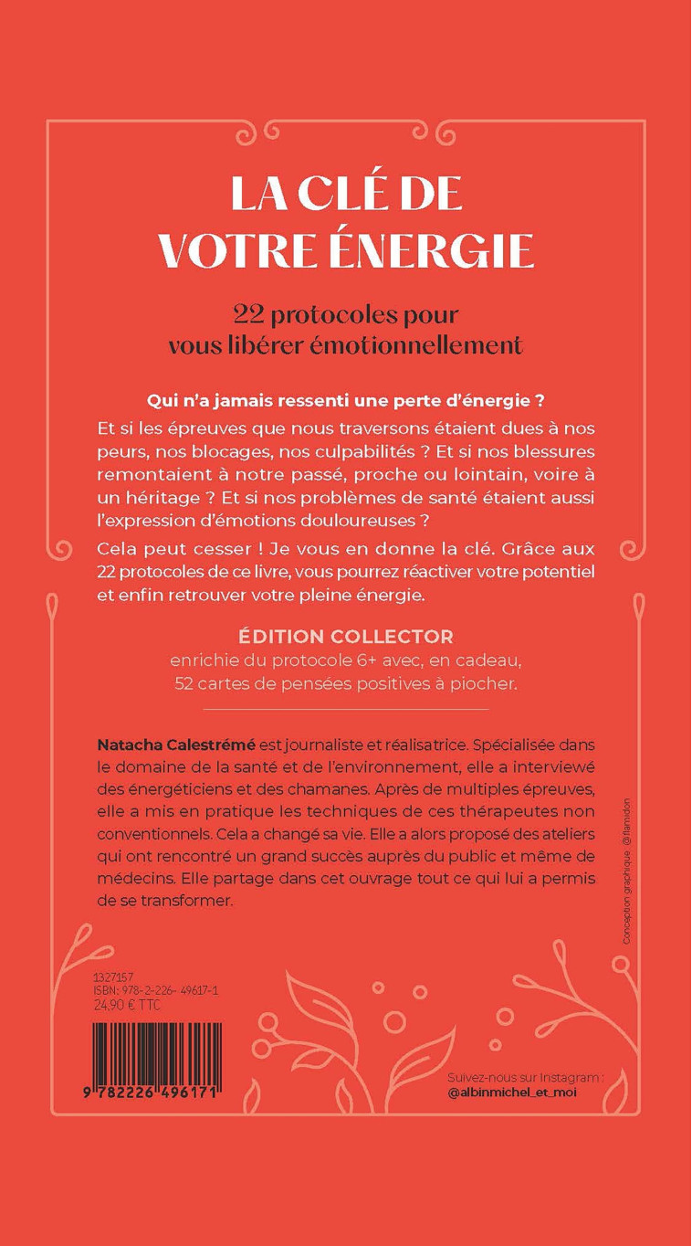 La Clé de votre énergie - Edition collector - Natacha Calestreme - ALBIN MICHEL