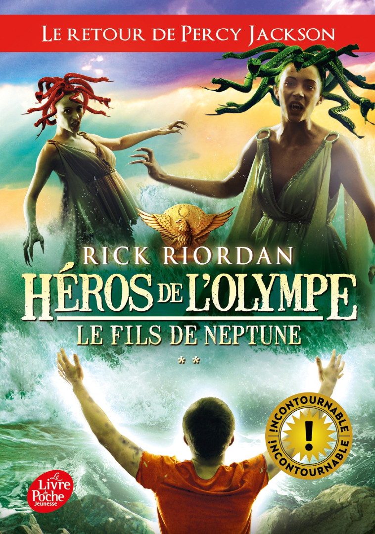 Héros de l'Olympe - Tome 2 - Le fils de Neptune - Rick Riordan, Mona Pracontal, Mona de Pracontal - POCHE JEUNESSE