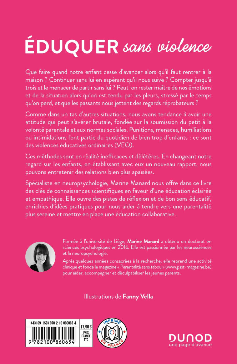 Eduquer sans violence - Marine Manard - DUNOD