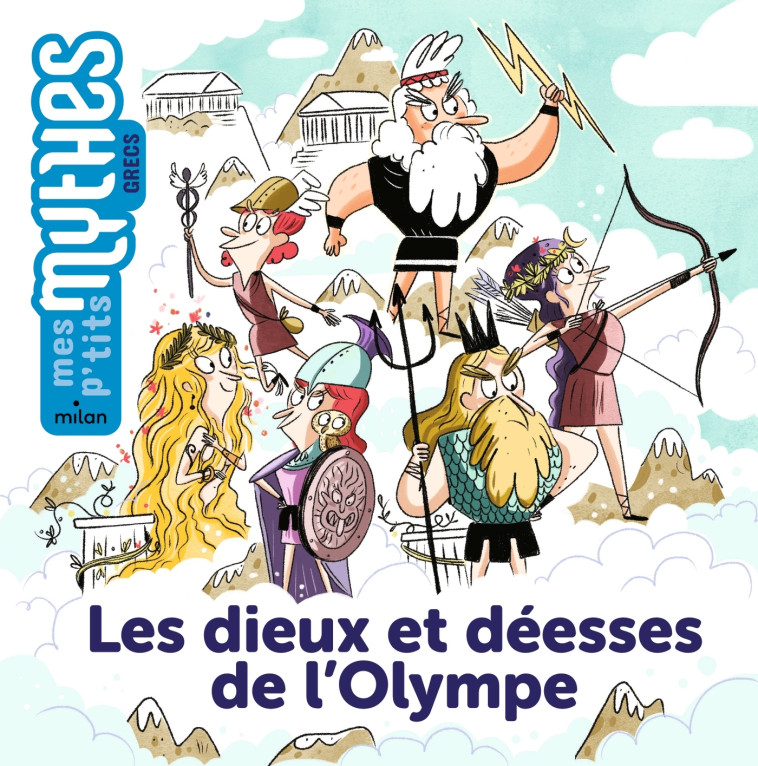 Les dieux et déesses de l'Olympe - Rose Marin, Jess Pauwels - MILAN