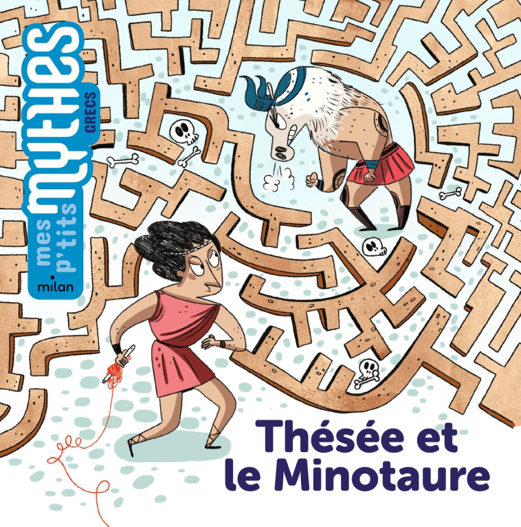 Thésée et le Minotaure - Rose Marin, Jess Pauwels - MILAN