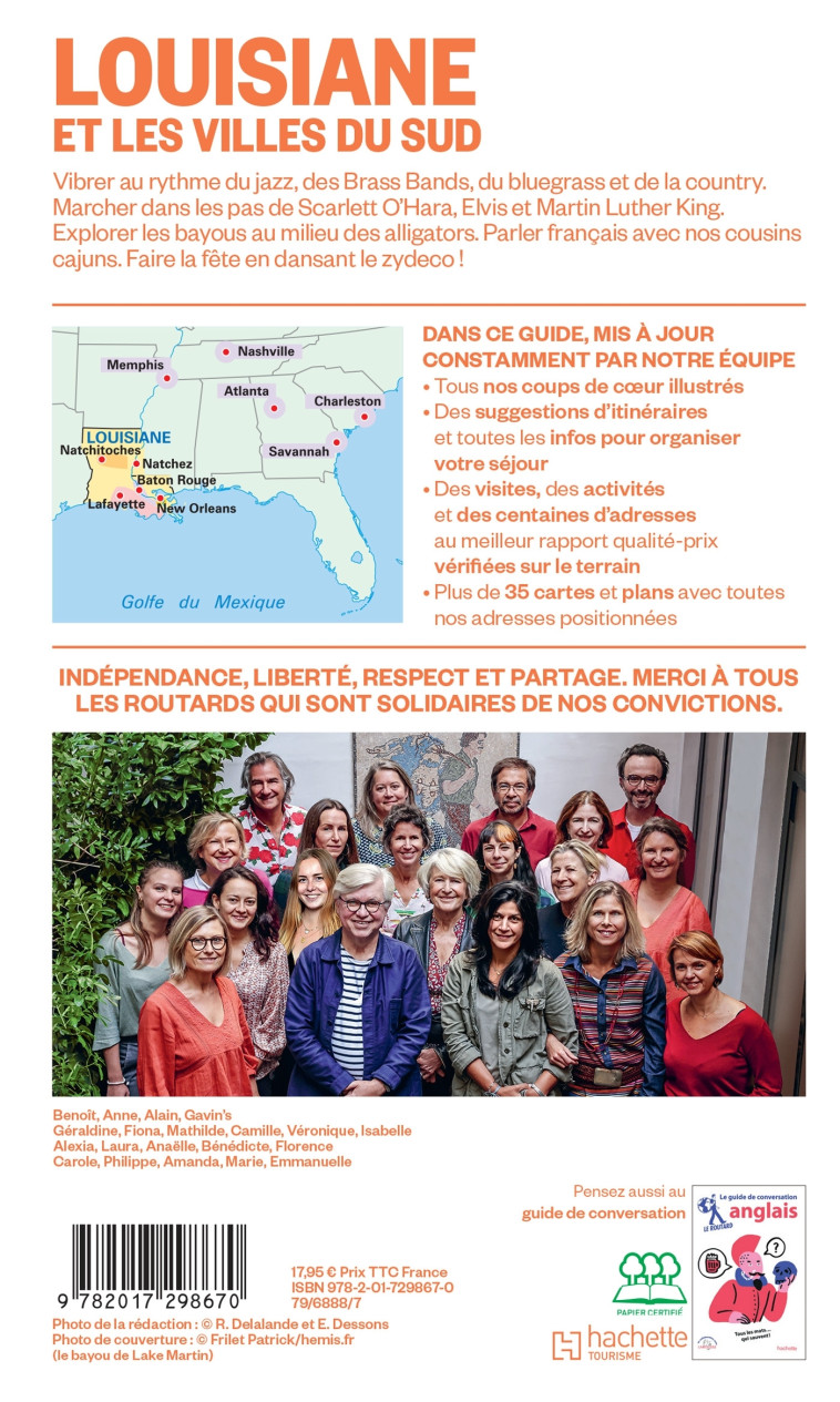 Guide du Routard Louisiane 2025/26 -   - HACHETTE TOURI