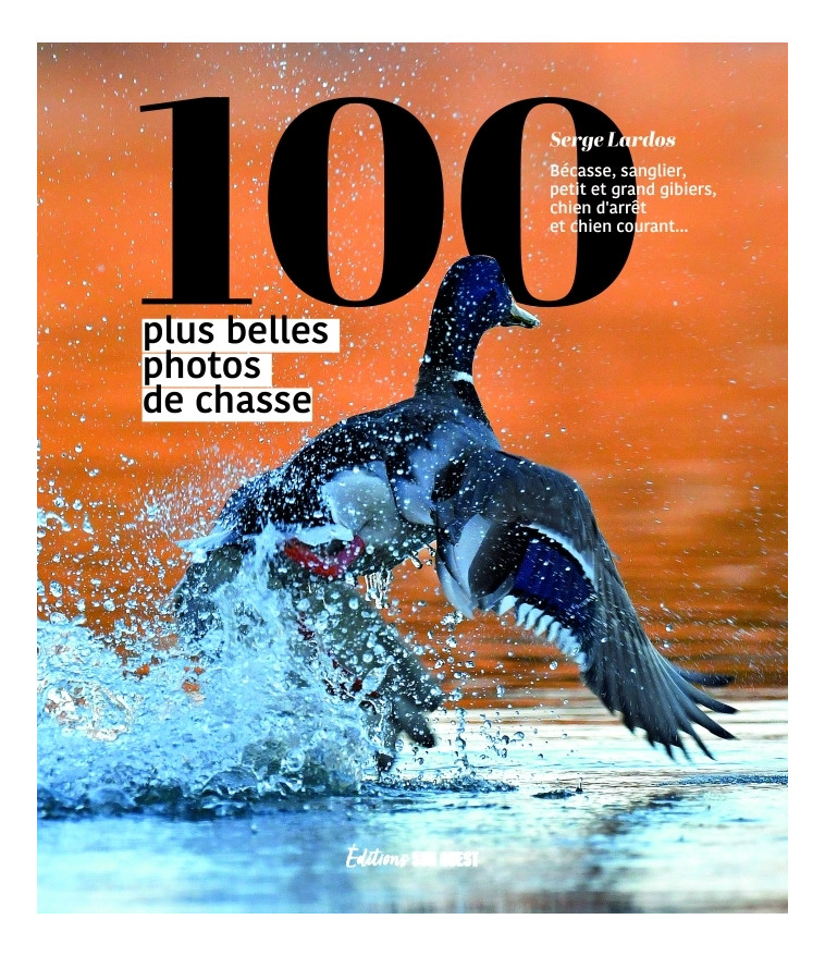 Les 100 plus belles photos de chasse. Bécasse, sanglier, petit et grand gibiers, chien d'arrêt et ch - Jean-Michel Desplos, Serge Lardos - SUD OUEST