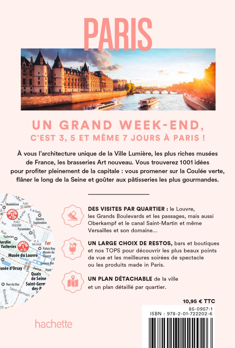 Paris Guide Un Grand Week-end -   - HACHETTE TOURI