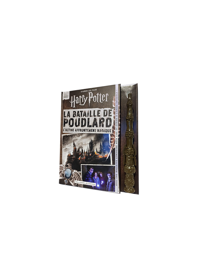 Harry Potter - La bataille de Poudlard -  Collectif, Améline Néreaud - GALLIMARD JEUNE