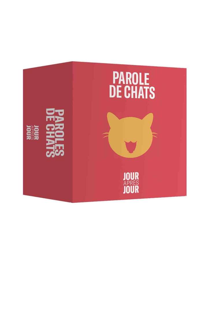 Calendrier Jour après Jour - Paroles de Chats -   - HACHETTE PRAT