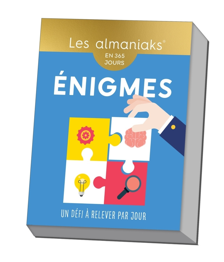 Almaniak Enigmes - Calendrier, un défi par jour - Bernard Myers - 365 PARIS