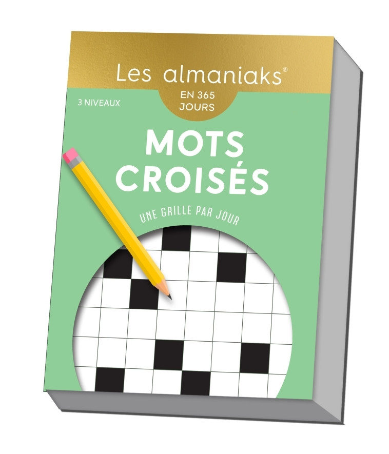 Almaniak Mots croisés - Calendrier, une grille par jour - RCI RCI - 365 PARIS