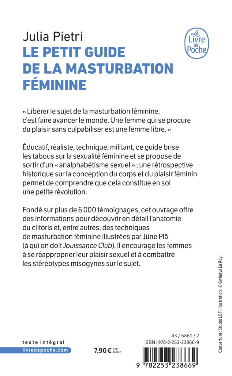 Le petit Guide de la masturbation féminine - Julia Pietri - LGF