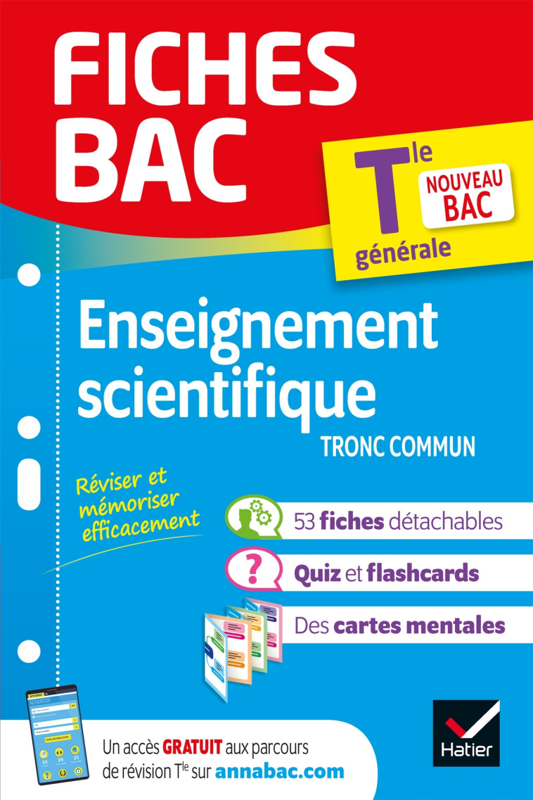 Fiches bac Enseignement scientifique Tle - Bac 2025 -   - HATIER