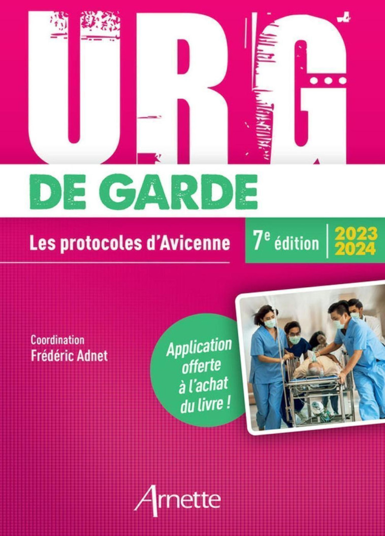 URG' de Garde 2023-2024 - Frédéric Adnet - ARNETTE EDITION