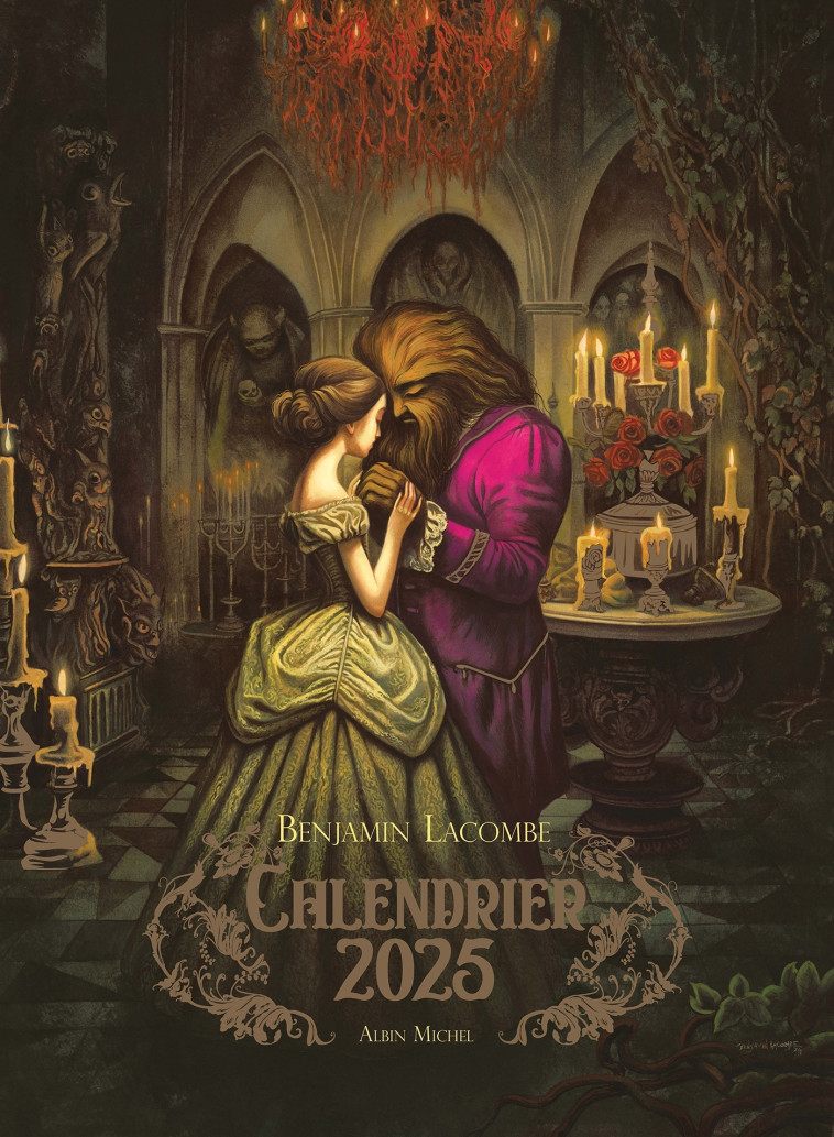 Calendrier 2025 - Benjamin Lacombe - Benjamin Lacombe - ALBIN MICHEL