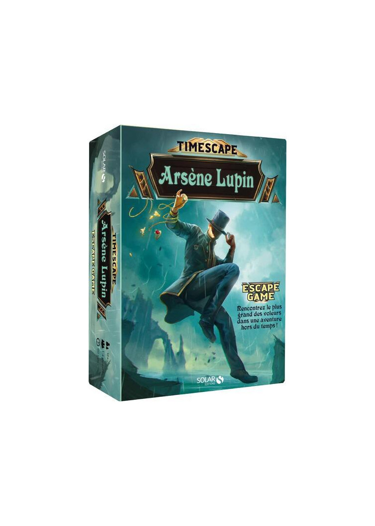 Timescape Arsène Lupin - NE - Coffret - Simon Gabillaud, Coline Pignat, William Bonhotal - SOLAR