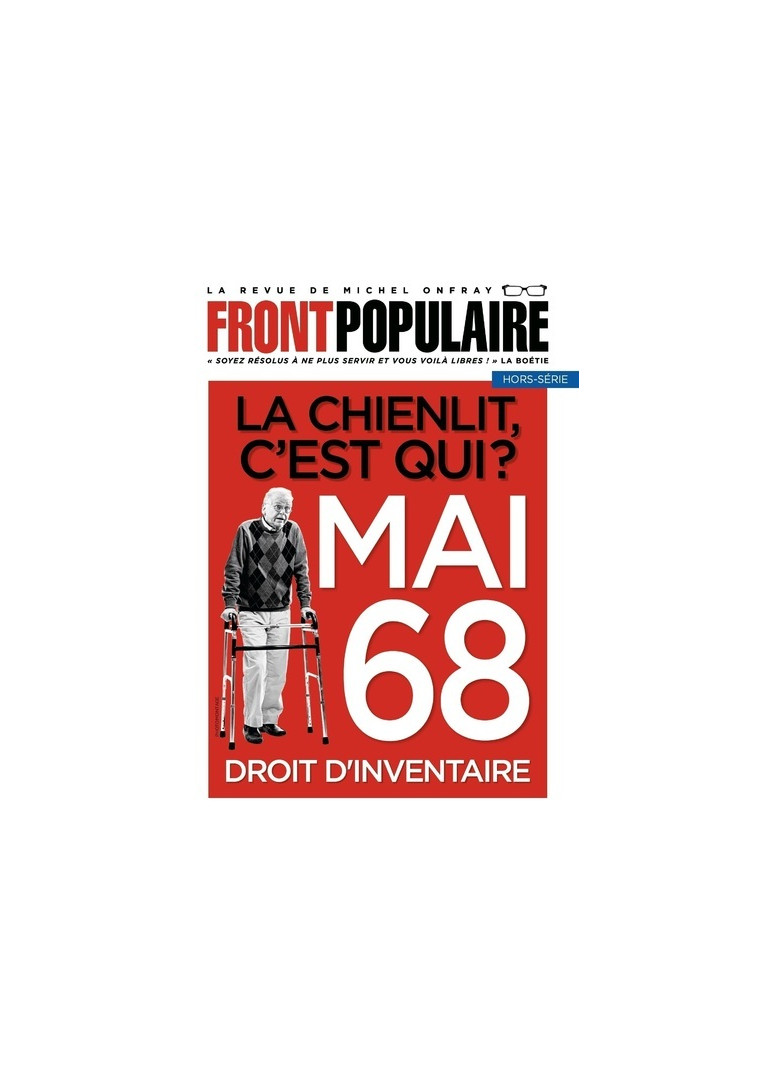 Front Populaire - Hors-série - N° 5 - Michel Onfray - DU PLENITRE