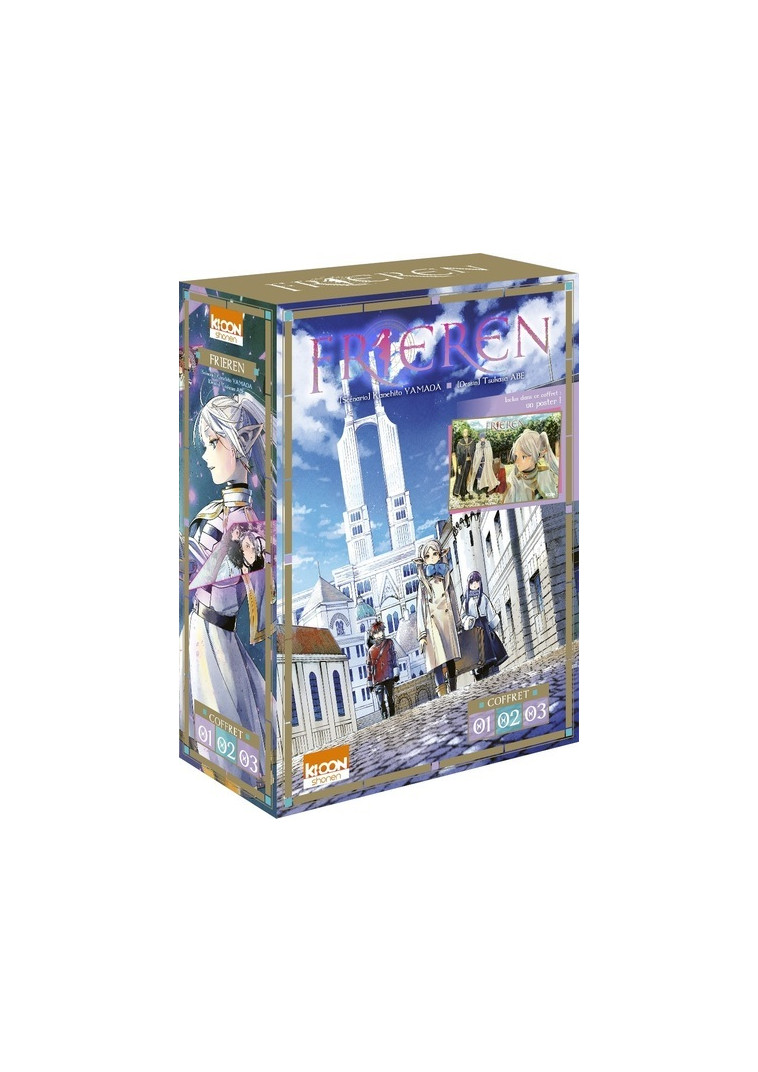 Coffret Frieren vol. 1 à 3 - KANEHITO YAMADA, TSUKASA ABE, Géraldine Oudin - KI-OON