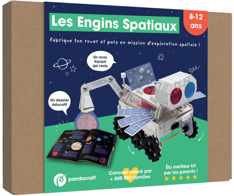 Les engins spatiaux - kit Pandacraft 8-12 ans - XXX - PANDACRAFT