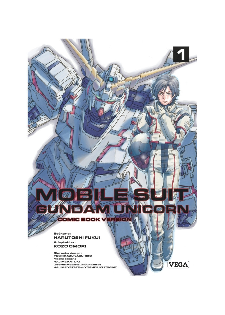 Mobile Suit Gundam Unicorn - Tome 1 -  KOUZOH Ohmori,  Harutoshi Fukui - VEGA DUPUIS