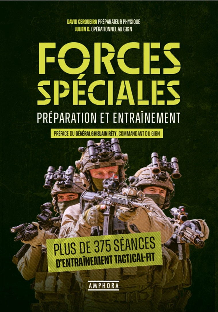 Forces spéciales  - Préparation et entraînement -  Cerqueira david, Julien Dejaune, David Cerqueira, Julien D. - AMPHORA