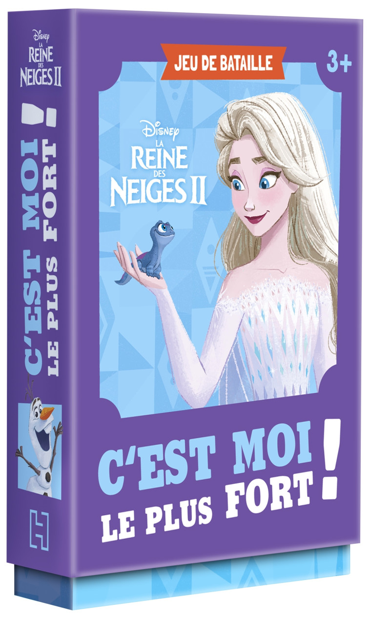 LA REINE DES NEIGES 2 - Jeu de cartes -  C'est moi le plus fort ! - Bataille - Disney -  Collectif - DISNEY HACHETTE