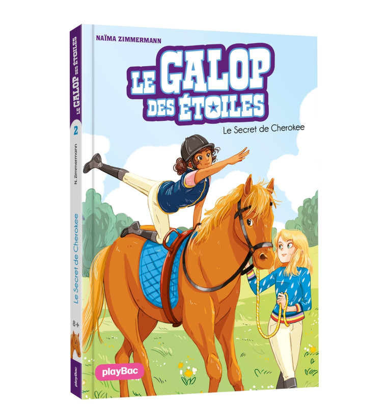 Le Galop des Etoiles - Le secret de Cherokee - Tome 2 - N. M. Zimmermann, Ariane Delrieu - PLAY BAC