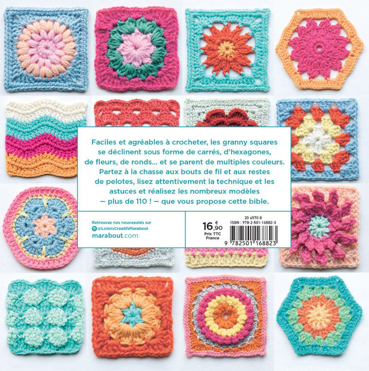 La bible des Granny squares - Hiroko Aono-Billson - MARABOUT