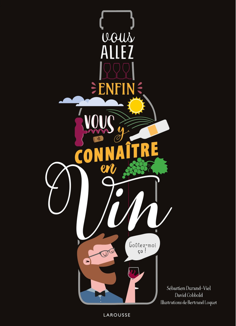 VOUS ALLEZ ENFIN VOUS Y CONNAITRE EN VIN - David Cobbold - LAROUSSE