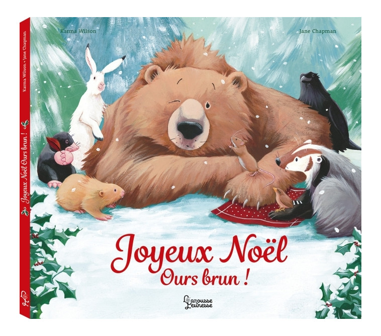 JOYEUX NOEL OURS BRUN - Jane Chapman - LAROUSSE